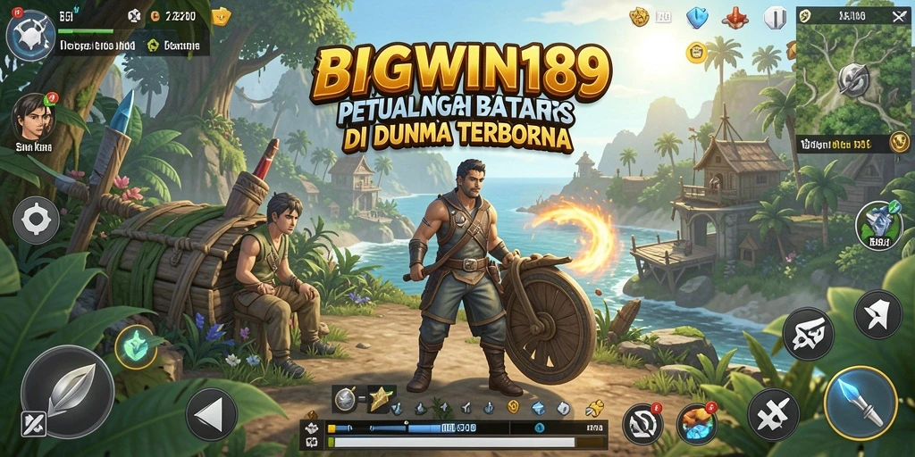 Tangkapan layar utama BIGWIN189 menampilkan gameplay eksplorasi yang mendalam.
