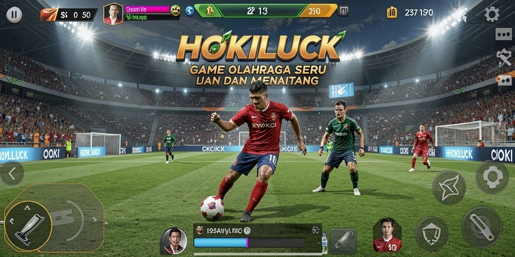 Tampilan gameplay HOKILUCK yang seru dan kompetitif.