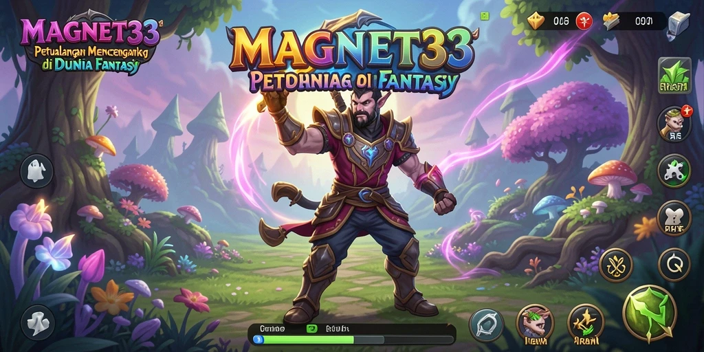 Tampilan gameplay MAGNET33 dengan petualangan seru dan tantangan menarik.