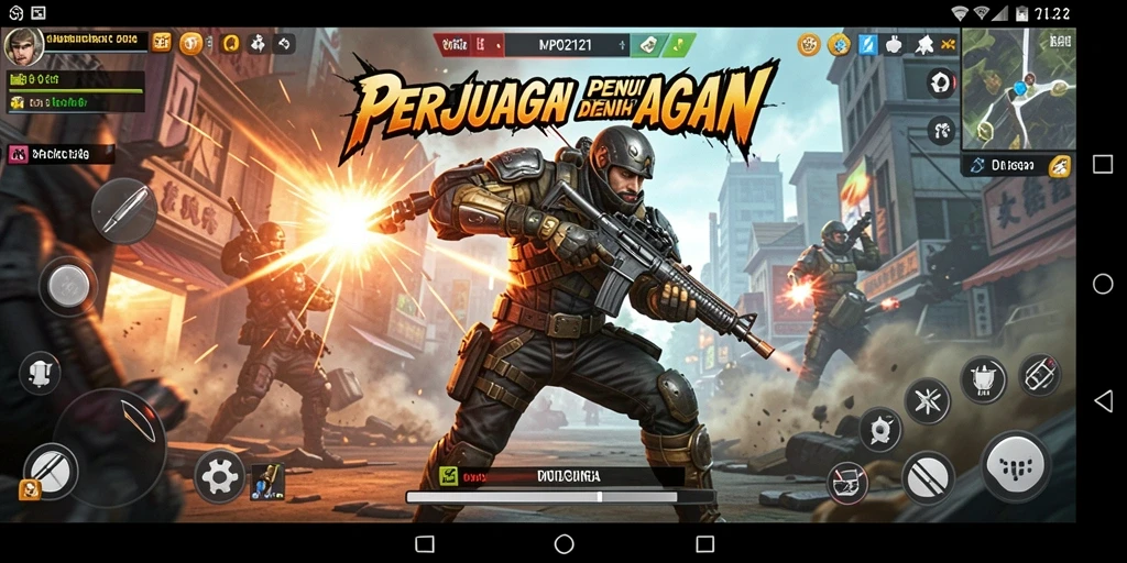 Tangkapan layar gameplay MPO2121 yang mendebarkan.