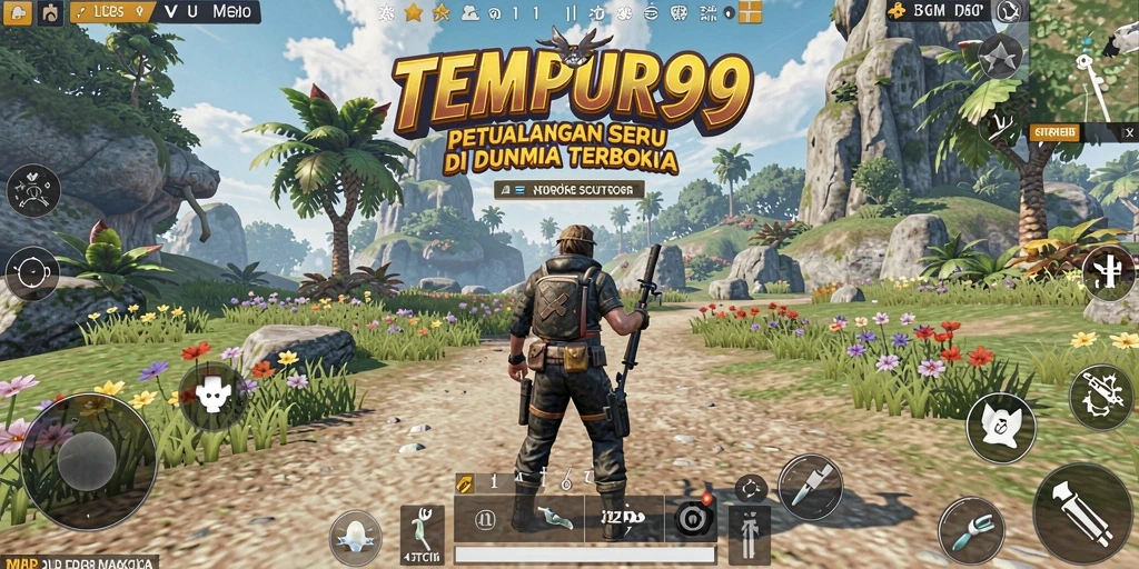 Gameplay seru di dunia terbuka penuh petualangan.