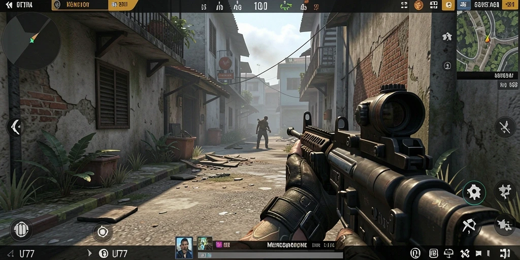 Tampilan gameplay UT77 yang penuh aksi dan menegangkan.