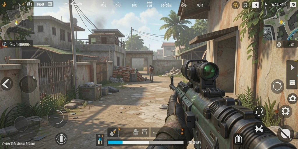 Gameplay YAGAOHEN dengan grafis yang memukau dan aksi FPS seru.